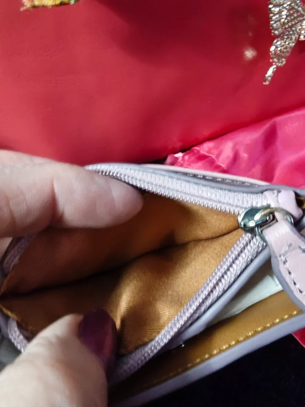 Patricia Nash Top-Handle/Crossbody Aileen in Passion Pink & Scarf (new)